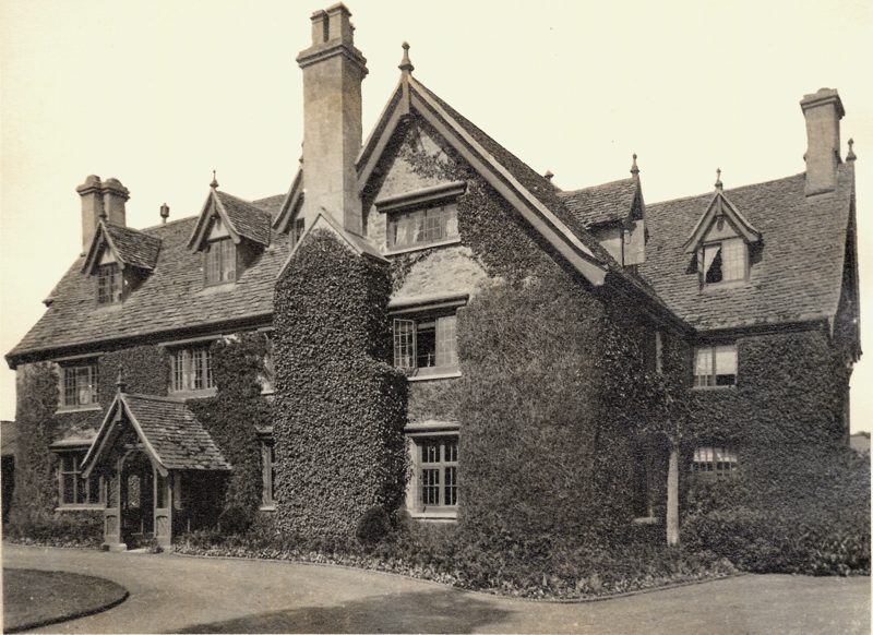 The Manor House, Shrivenham circa 1930s. Photo courtesy of Brian Hickson