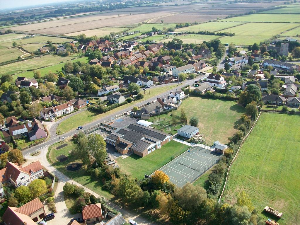 The centre of Longcott village where William Edgington ran his business as a Cheesefactor until bankruptcy. Photo by Neil B. Maw