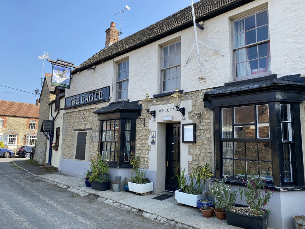 The Eagle public house at Watchfield. Photo by Neil B. Maw