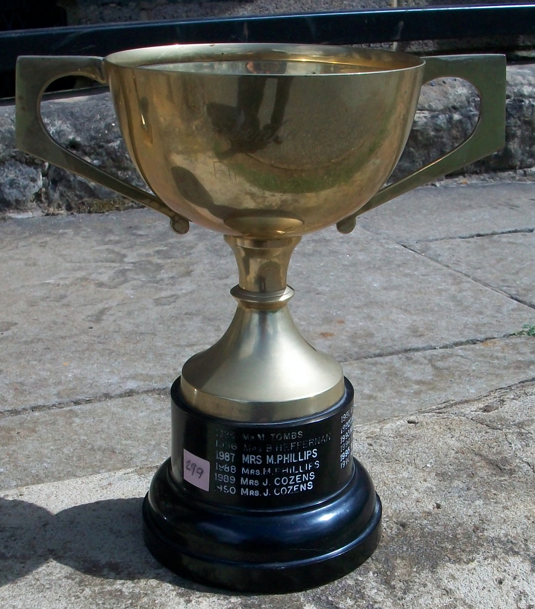 Trophy for First Prize