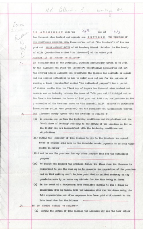 The first page text with the detail