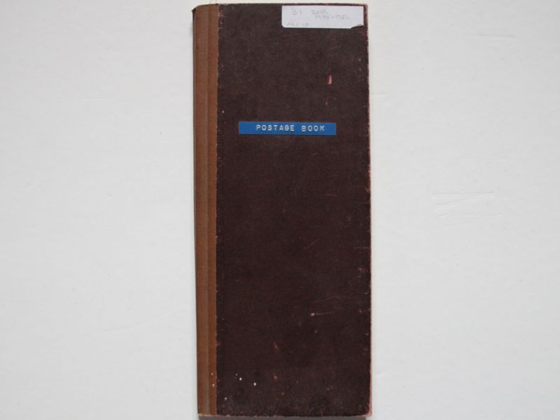 Postage Book Shrivenham Parish Council 1970-82