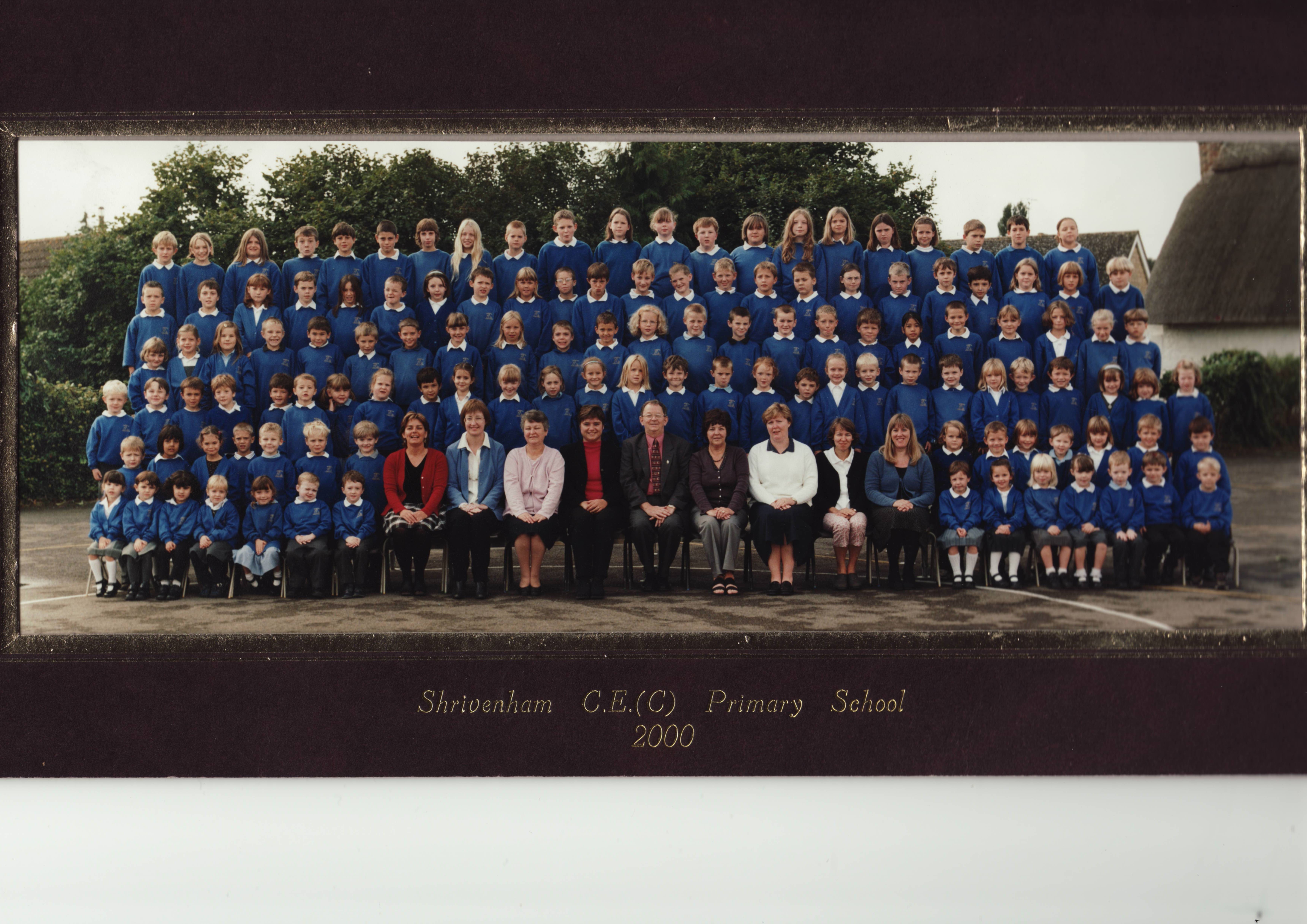 The whole school at the year 2000
