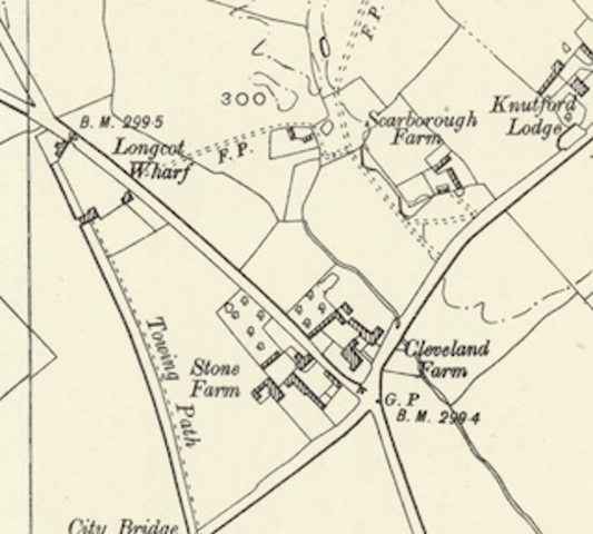 The location of the farm at Longcott