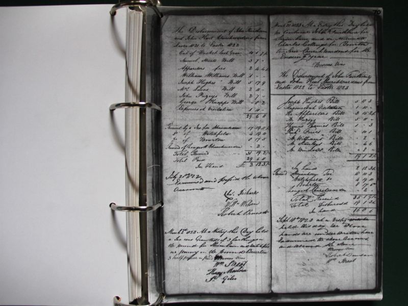 Churchwardens Accounts 1764-1878