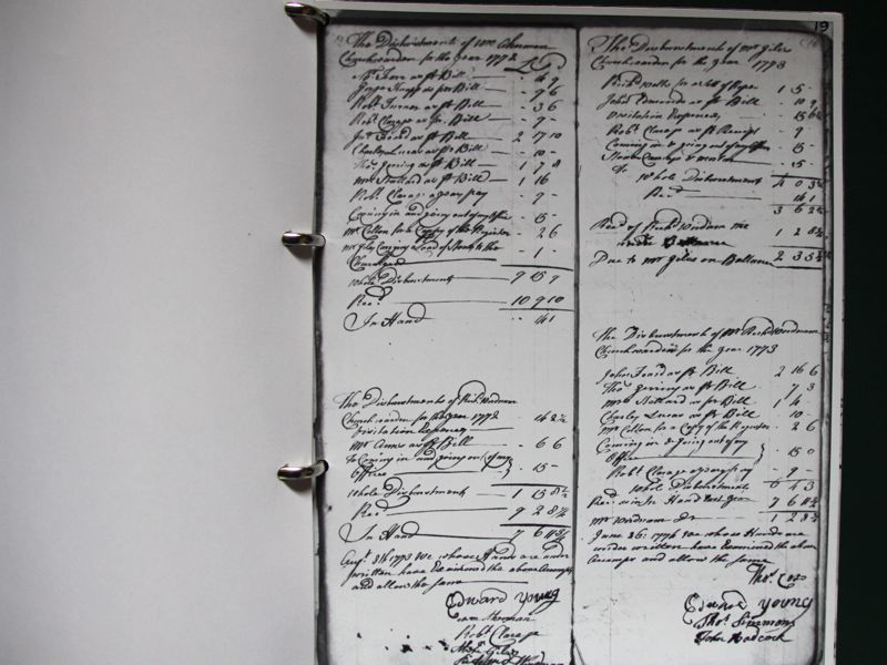Churchwardens Accounts 1764-1878