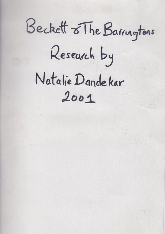 Research notes book
