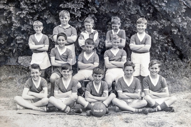 Shrivenham School Fottball Team from 1960/61