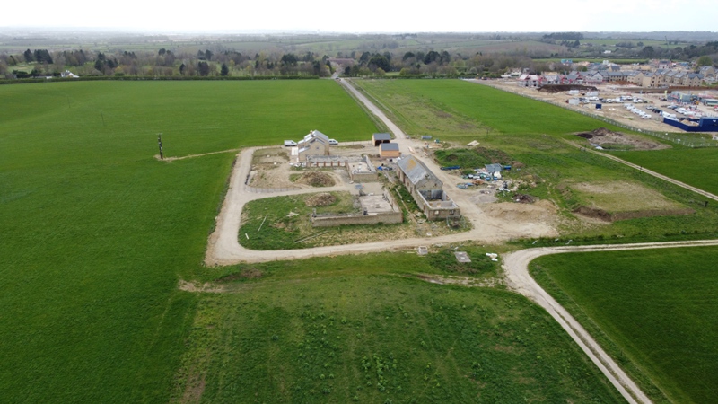 The site looking towards Wrag Barn. Photo by Neil B. Maw