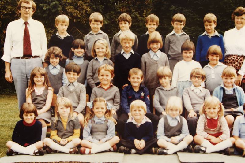 Shrivenham School Class from 1981