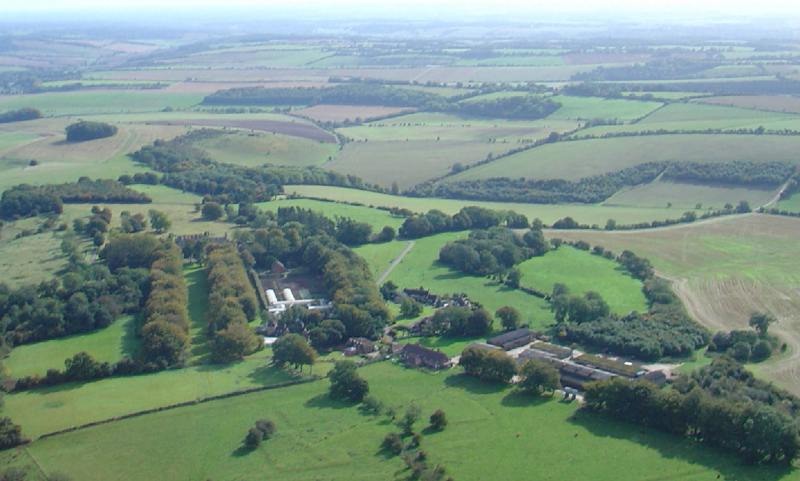 The remote village site of Upper Upham where Tony's family cottage burnt down. Photo by Neil B. Maw