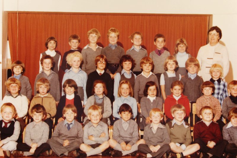 Shrivenham School class from 1979/80