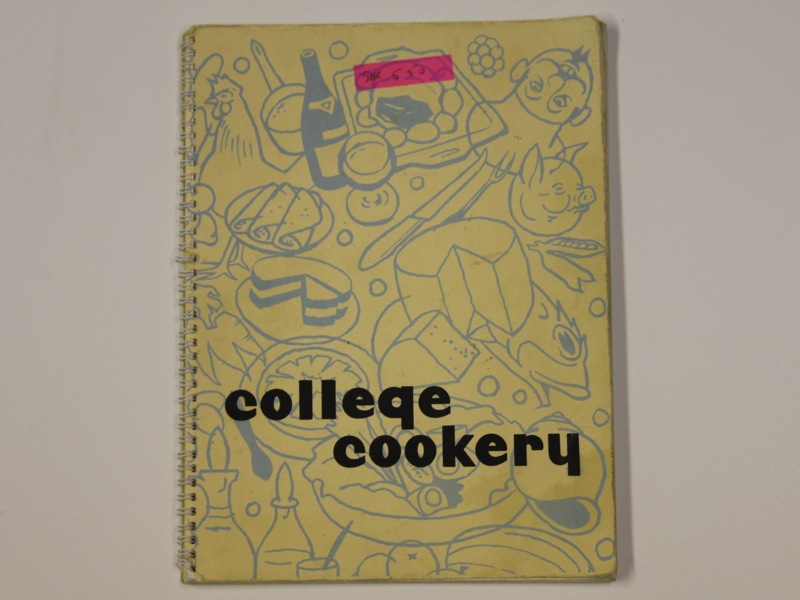 College Cookery book cover
