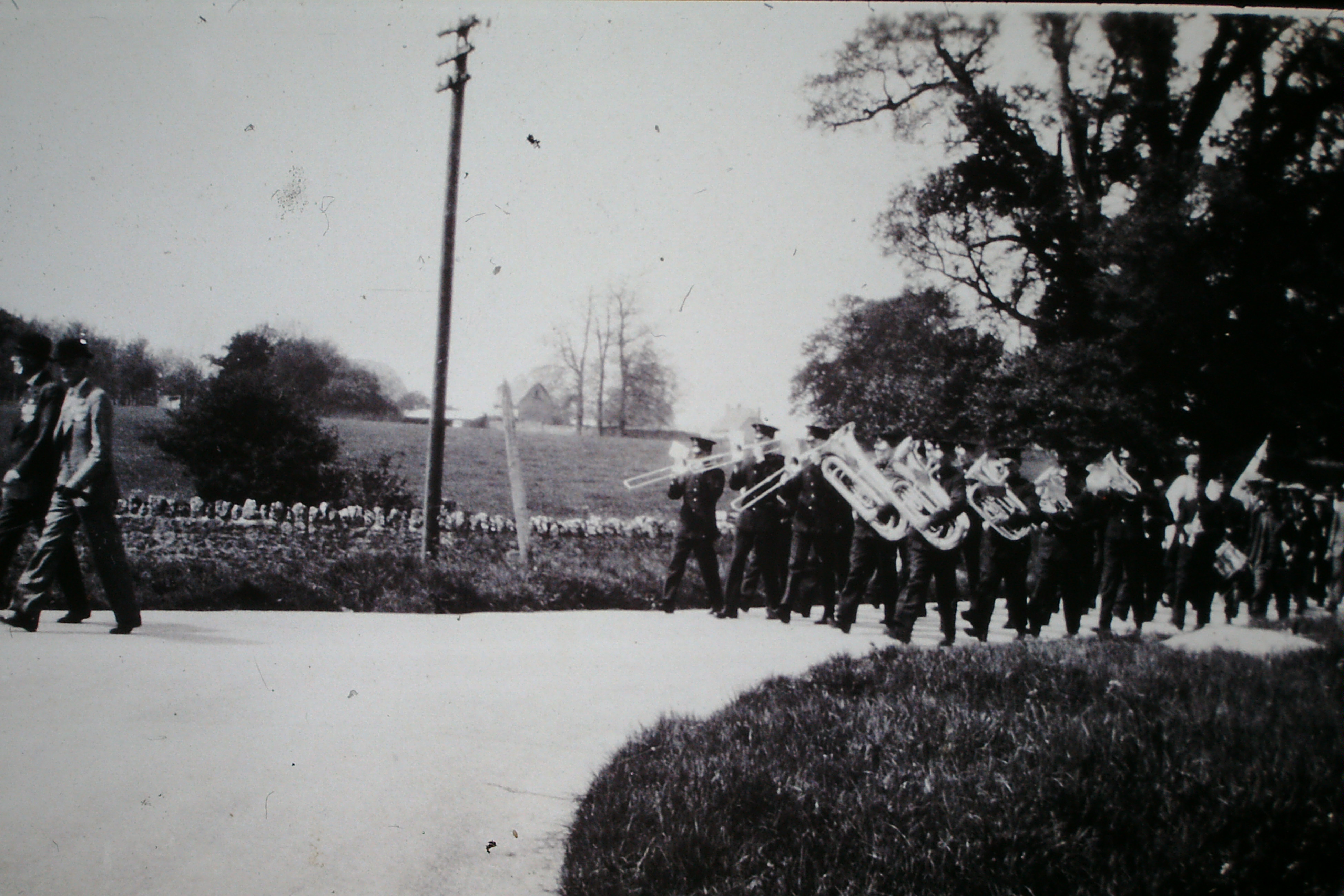 Procession at Maiden's Well, Watchfield 1