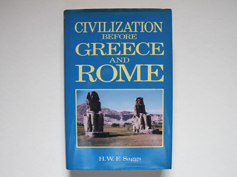 Civilization before Greece and Rome book
