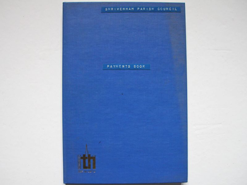 Shrivenham Parish Council Payments Book - 1971 - 1974