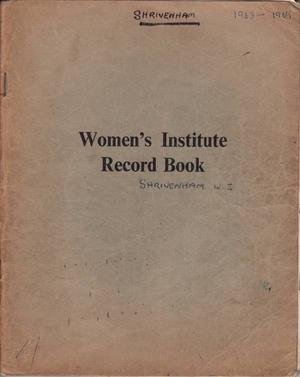 Shrivenham Women's Institute Record Books 1963 - 1983