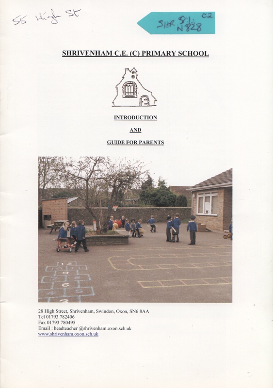 The front cover of the booklet
