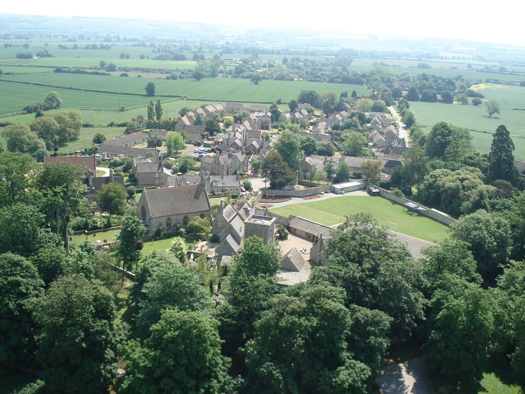 Bourton aerial. Photo by Neil B. Maw