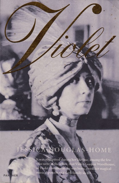 Front cover of the book, Violet.