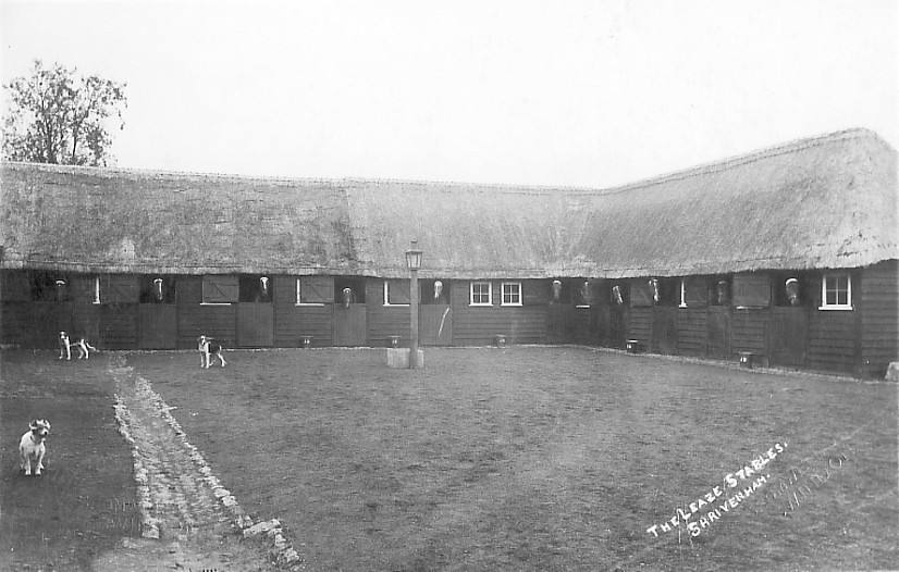 From circa 1910 showing the Stables at Cowleaze Farm. Photo courtesy of Paul Williams